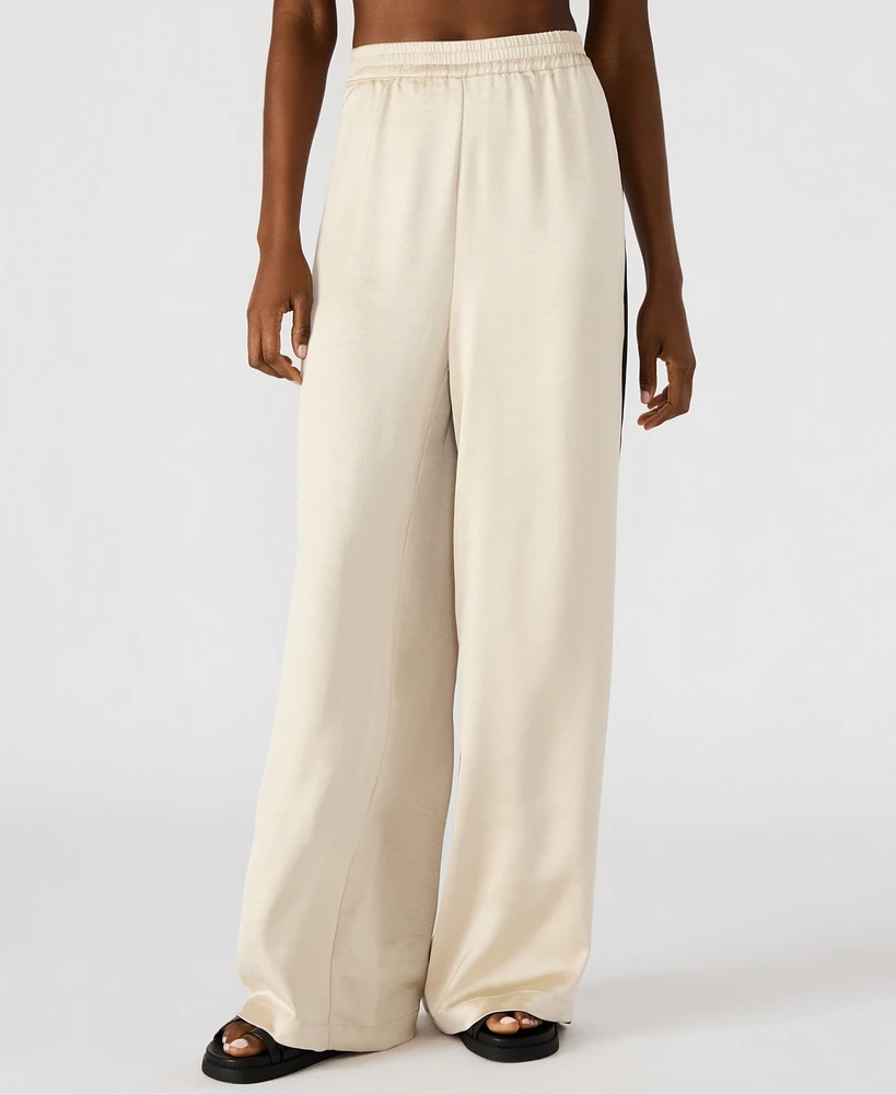 Steve Madden Women's Moxie Side-Striped Pants