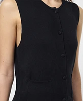 French Connection Women's Cozysoft Sleeveless Cardigan