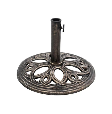 Mondawe 23 Pounds 17 3/4 Inch Round Umbrella Base Stand