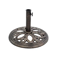 Mondawe 23 Pounds 17 3/4 Inch Round Umbrella Base Stand