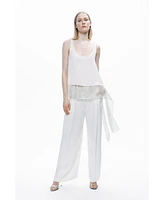 Nocturne Women's Tie Detail Blouse