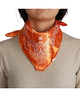 Bioworld Lightweight Satin Paisley Print 22"x22" 6-Pack Bandana Set