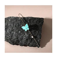 Sohi Women's Butterfly Cuff Earrings