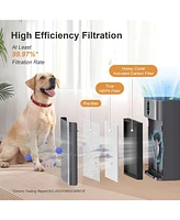 Morento Smart Hepa Air Purifier for Home Large Room, with App and Voice Contorl, Up to 1076 frsq