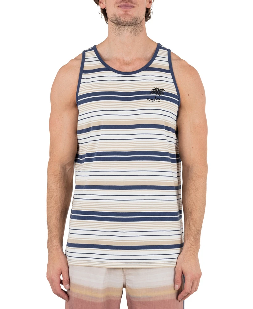 Hurley Men's Naturals Stripe Tank Top
