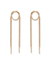 brook & york Gold Plated Shea Earrings