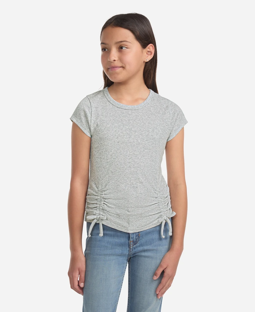 abercrombie kids Girls Ruched Side Bow T-Shirt