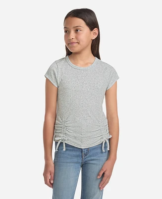 abercrombie kids Girls Ruched Side Bow T-Shirt