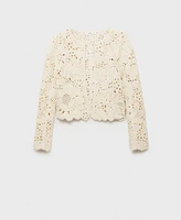 Mango Women's Thick Knit Cardigan