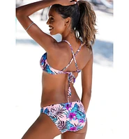 Lascana Women's Print Classic Bikini Swimsuit Bottom