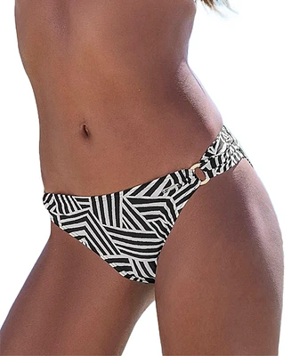 Lascana Women's Geometric Print Classic Bikini Swimsuit Bottom