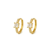 Hollywood Sensation Dainty Huggie Hoop Earrings -3 Pairs