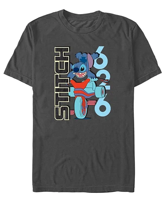 Lilo Stitch Men's Stitch Ride Short Sleeve T-Shirt
