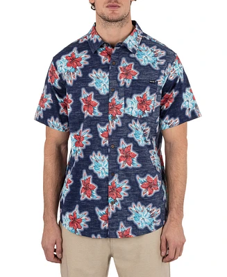 Hurley Men's One and Only Lido Stretch Short Sleeve Shirt