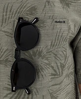 Hurley Men's One and Only Stretch Print Short Sleeve Shirt
