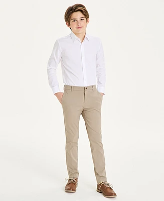 B By Brooks Brothers Big Boys Classic Pants