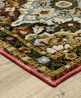 Oriental Weavers Andorra 2408A 1'10"x3'2" Area Rug