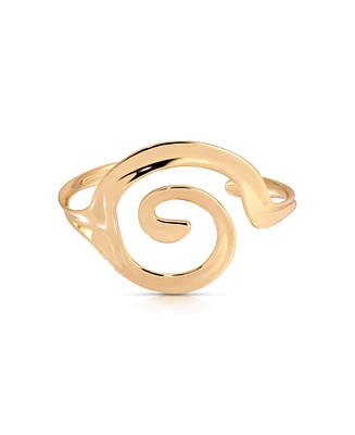 Ettika Aura Swirl Cuff Bracelet