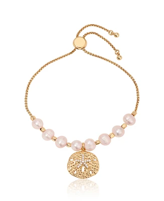 Ettika Sand Dollar Adjustable Bracelet