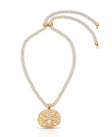 Ettika Sand Dollar Pendant Necklace