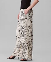 Calvin Klein Women's Printed Pull-On Pants