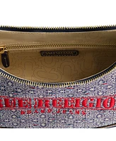 True Religion Striped Denim Small Hobo