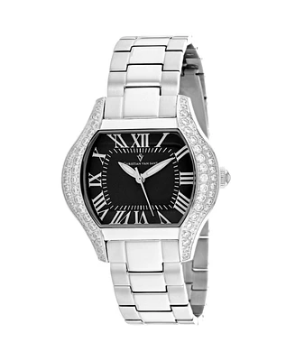 Christian Van Sant Women's Bianca Black Dial Watch - CV1831