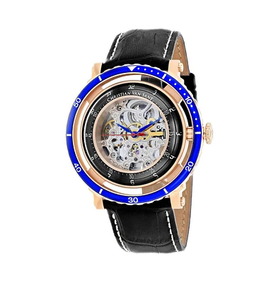 Christian Van Sant Men's Dome Silver Dial Watch