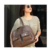 Women's The Zenith Shoulder Bag - Chocolate Brown