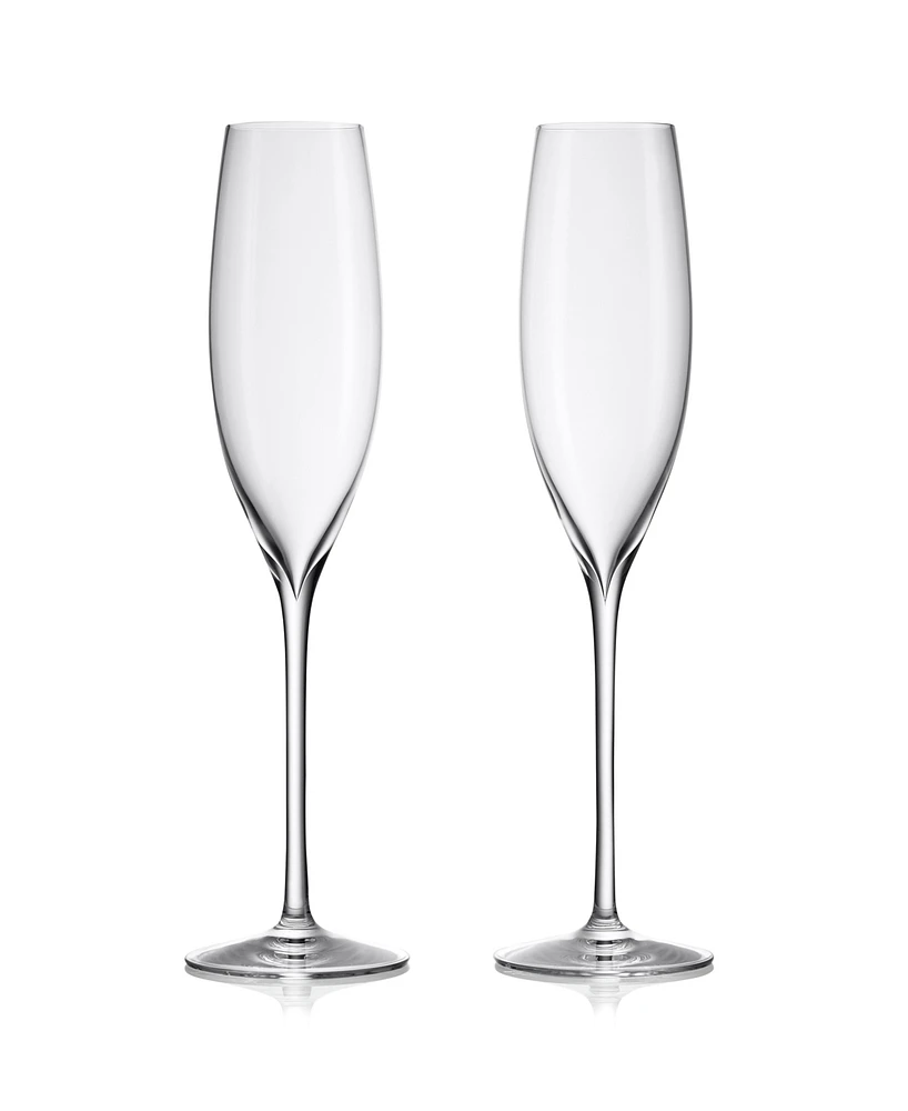 Waterford Elegance Classic Flute 8 oz, Set of 2