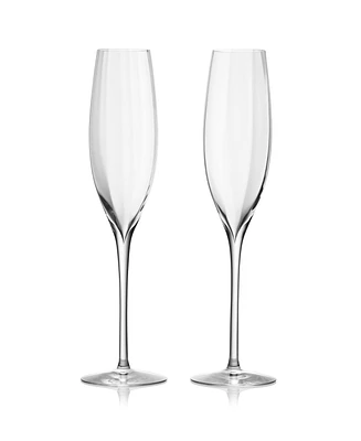 Waterford Elegance Optic Flute 8 oz, Set of 2