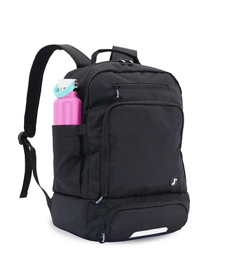 J World Unisex Packmate 2 1 Backpack With Built-in Lunch Bag