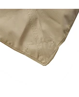 Flynama Replacement Canopy Top for Lowe's Allen Roth Heavy Duty Gazebo Roof Gazebo Top with Air Vent 10X12 Gazebo CoverReplacement Top Only (beige)