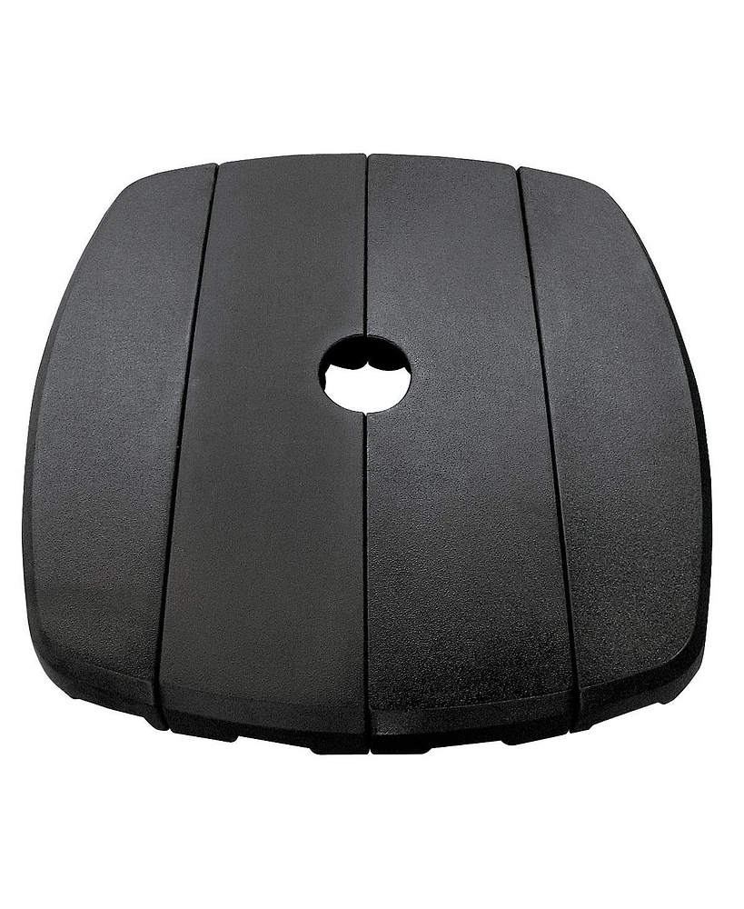 Mondawe 4 Section 28 lbs Resin Patio Umbrella Base