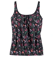 Lascana Women's Floral Tankini Swimsuit Top