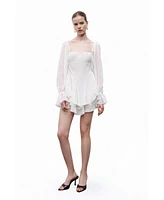 Nocturne Women's Ruffle Mini Dress
