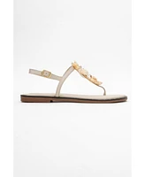 Forever & Always Shoes Joe Leather Thong Sandal