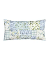 Piper & Wright Karalena Cotton Quilted Boudoir Decorative Pillow, 12" x 26"