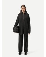 Gobi Cashmere Women's Cashmere Quarter-Zip Sweater
