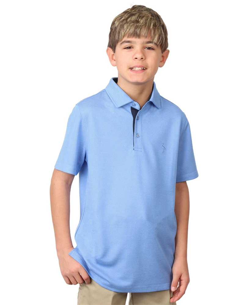 Tailorbyrd Boys Solid Modal Polo