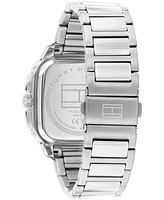 Tommy Hilfiger Men's Multifunction Silver Tone Stainless Steel Bracelet Watch, 39mm