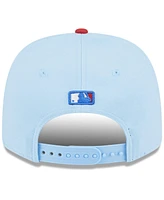 New Era Men's Light Blue/Red Washington Nationals 2025 Fourth of July 9SEVENTY Adjustable Hat