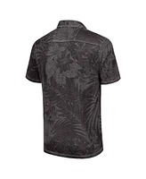 Tommy Bahama Men's Black Ohio State Buckeyes Big Tall Sport Santiago Paradise Polo Shirt