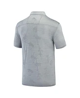 Tommy Bahama Men's Gray Michigan State Spartans Sport Palm Coast Palmera IslandZone Polo Shirt