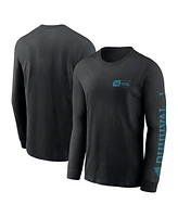 Nike Men's Black Jacksonville Jaguars All Out Long Sleeve T-Shirt