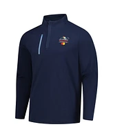 Puma Men's Navy Arnold Palmer Invitational Cloudspun Tech Quarter-Zip Pullover Sweatshirt