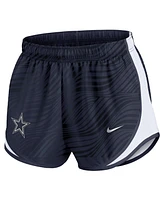 Nike Women's Navy Dallas Cowboys Tempo Performance Shorts