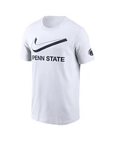 Nike Men's White Penn State Nittany Lions Primetime 2-Hit Swoosh T-Shirt