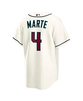 Nike Men's Ketel Marte Cream Arizona Diamondbacks Home Replica Jersey