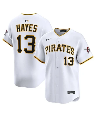 Nike Men's Ke'Bryan Hayes White Pittsburgh Pirates Home Limited Player Jersey